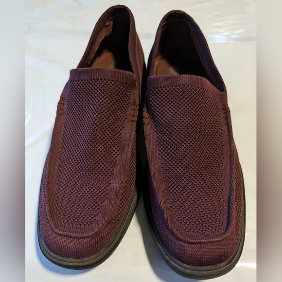 Dress Knit Mark Nason Memory Foam Maroon Shoes, Size 9.5 - Picture 3 of 6